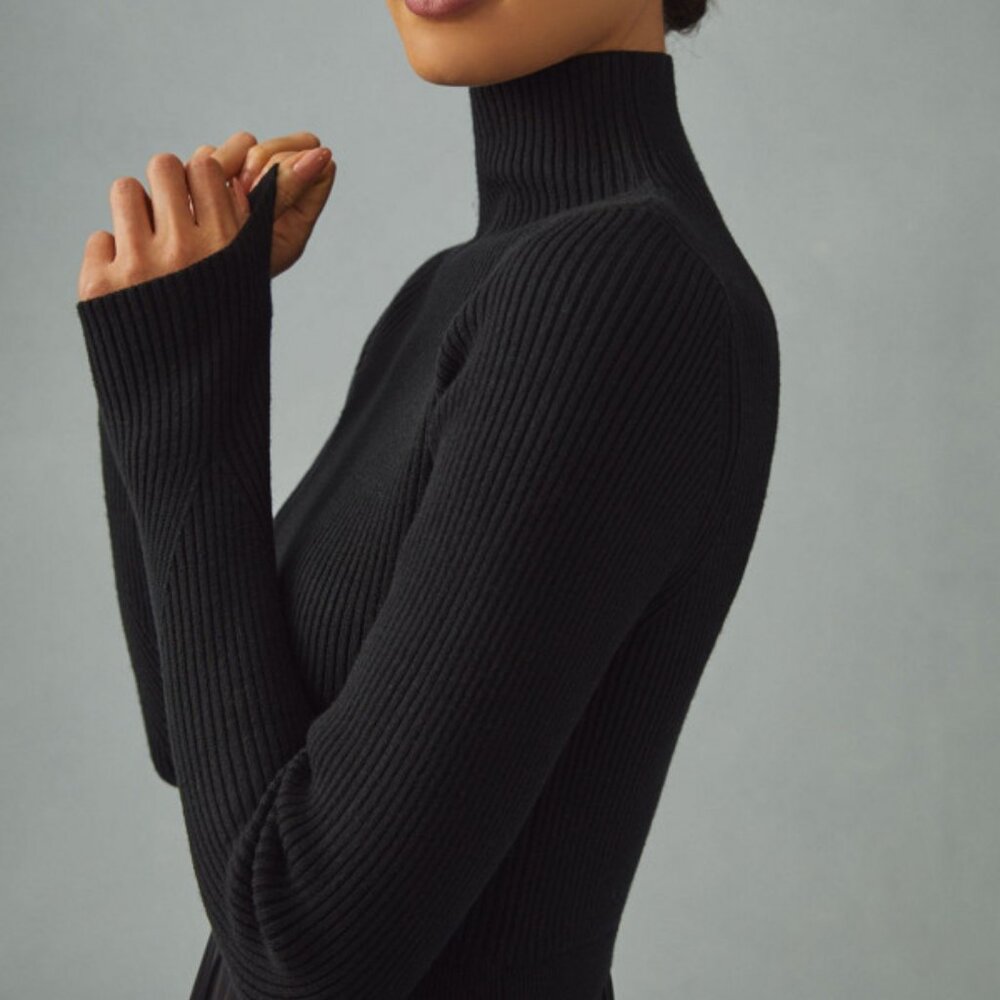 Anthropologie he Thea Twofer Sweater Top Dress